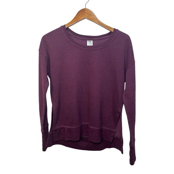 Women's Size Small (4-6) Athletic‎ Works Crew Neck Sweatshirt With Thumb Holes - Picture 1 of 6
